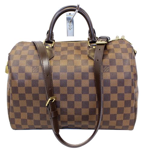 louis vuitton speedy damier ebene fake|Louis Vuitton Damier Ebene strap.